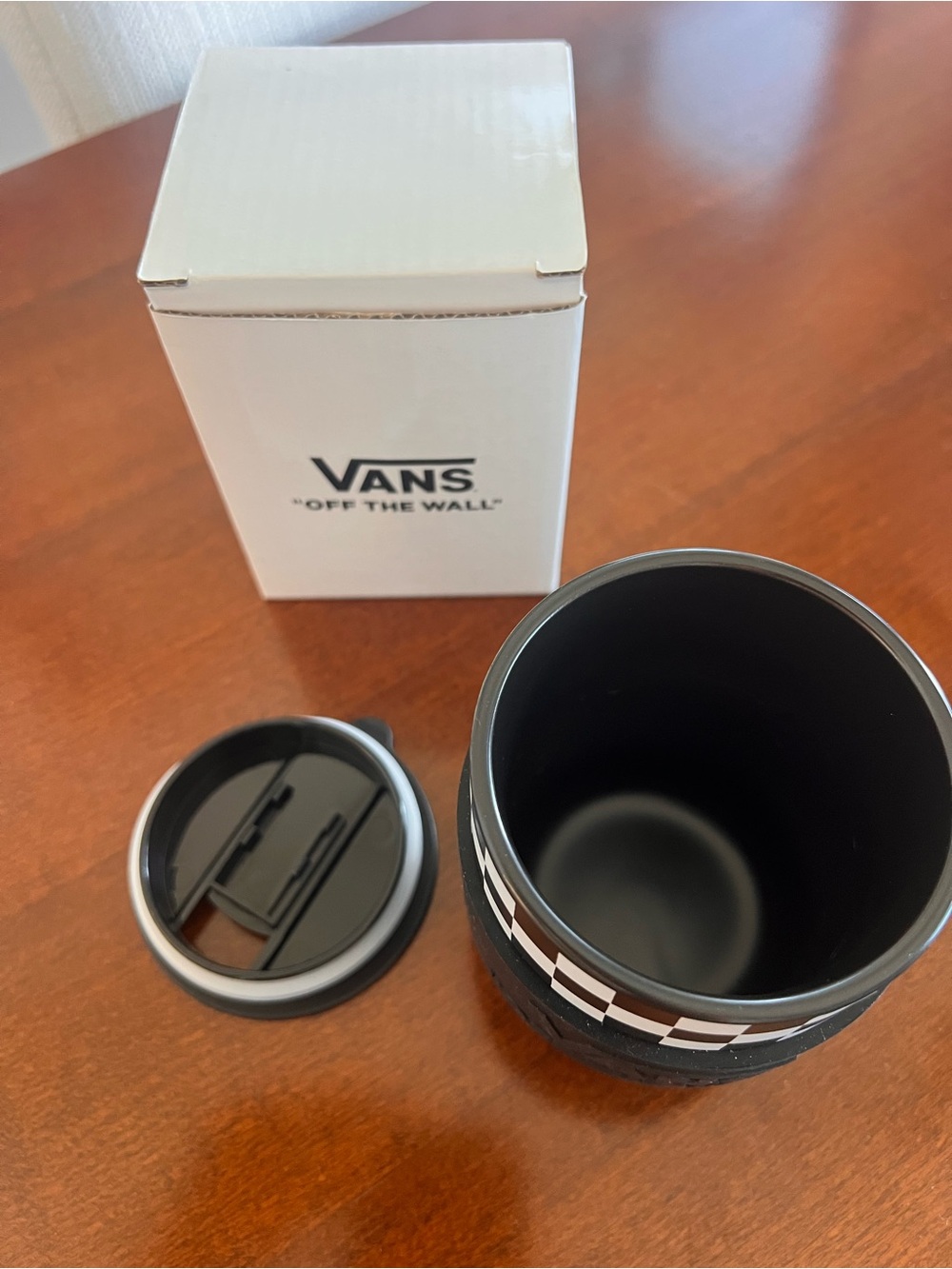 Vans Family Checkerboard Stoneware Tumbler - Picture 3 of 3